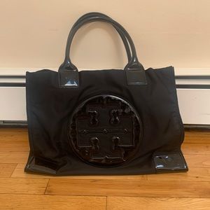 Black Tory Burch Ella Tote